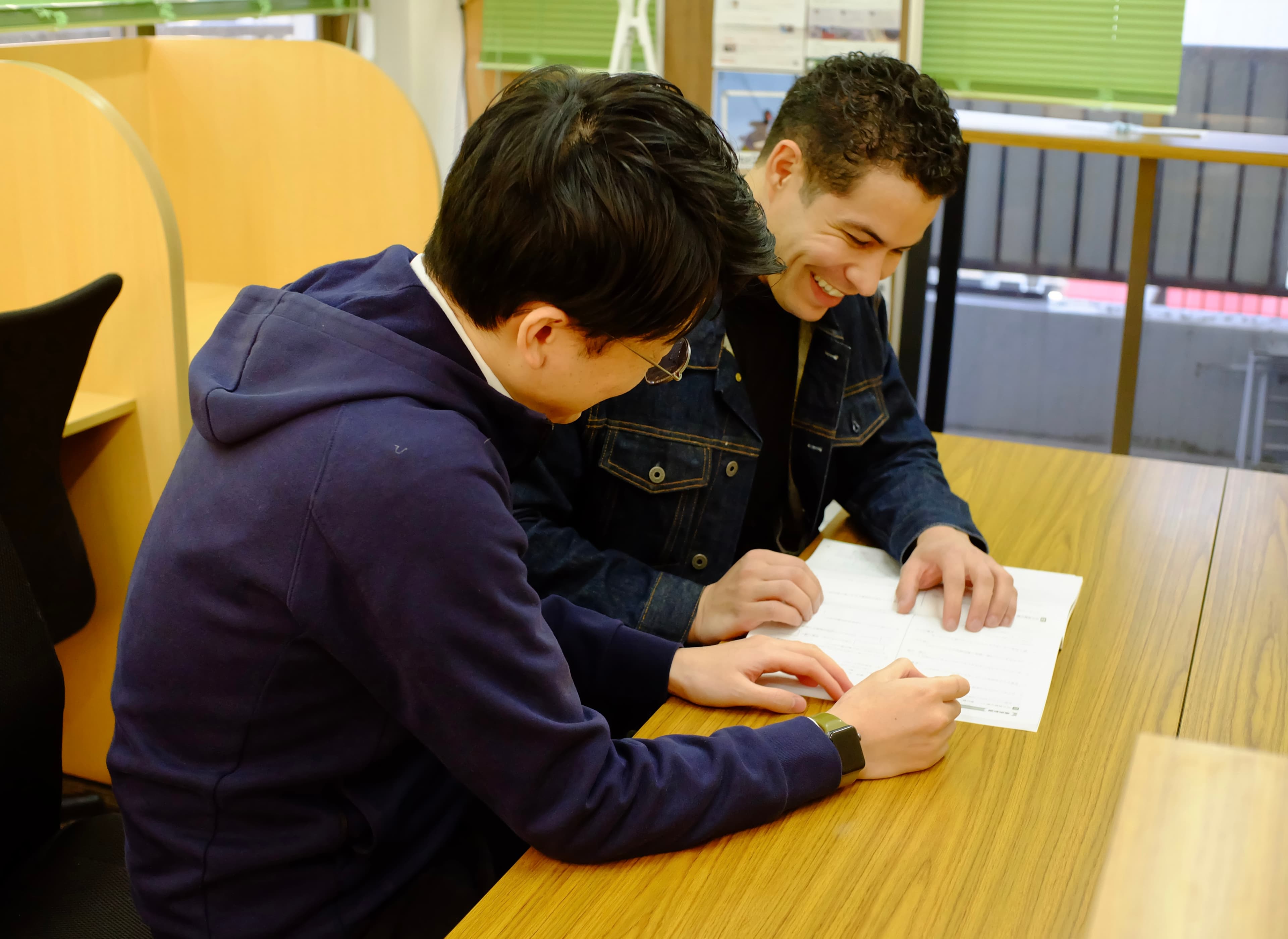 Japanese language class at OSA